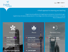 Tablet Screenshot of englishforasia.com